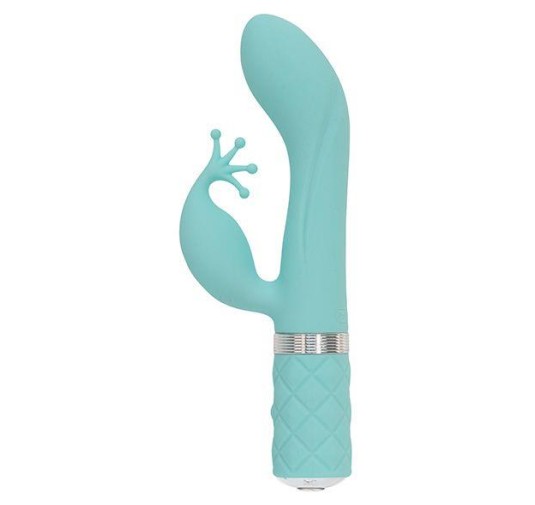 Pillow Talk - Kinky Rabbit & G-Spot Vibrator Teal